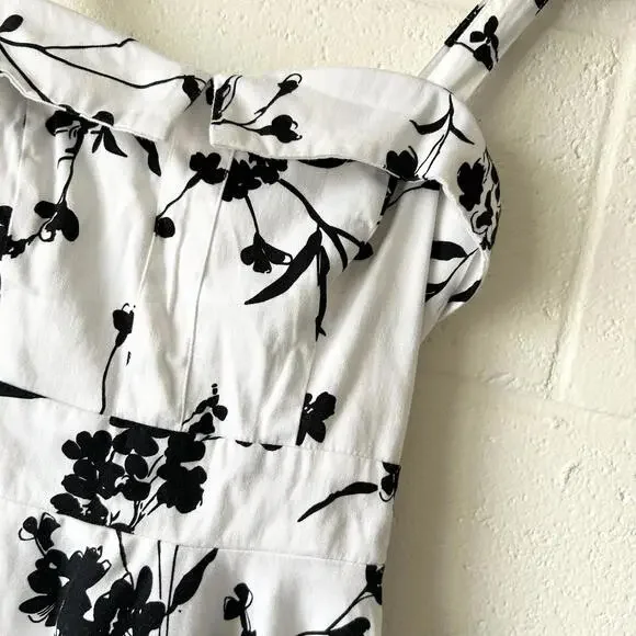 Vintage Grace Karin Floral Fit And Flare Pin Up Mini Dress Women’s XS - Picture 2 of 5